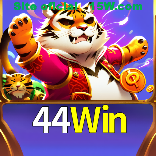 Imagem promocional da 44Win mostrando a plataforma e suas vantagens
